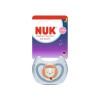NUK Perfect Match Air Night Πιπίλα Σιλικόνης 6-18, Lion Blue (10176349)