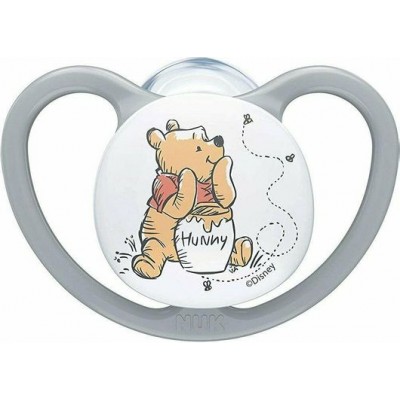 Nuk Πιπίλα Perfect Match Air Σιλικόνης για 6-18 μηνών Disney Winnie The Pooh Grey (10176355) Nuk Πιπίλα Perfect Match Air Σιλικόνης για 6-18 μηνών Disney Winnie The Pooh Grey (10176355)