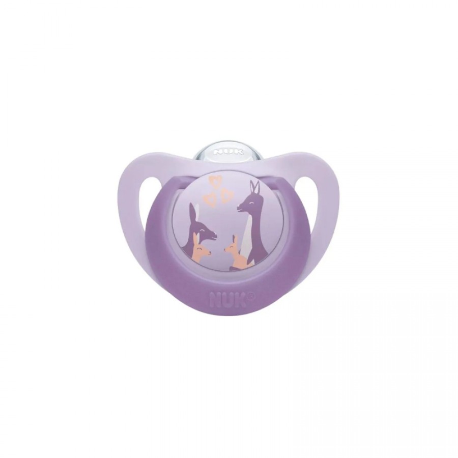NUK First Choice Πιπίλα Σιλικόνης 6-18m, Kangaroo (10176370)