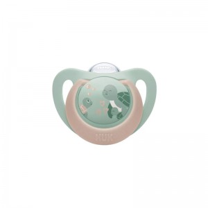 NUK First Choice Πιπίλα Σιλικόνης 6-18m, Turtle (10176371)