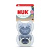 Nuk First Choice Classic Day & Night Πιπίλες Σιλικόνης Νυκτός με Θήκη Μπλε για 6-18 μηνών 2τμχ (10176383) Nuk First Choice Classic Day & Night Πιπίλες Σιλικόνης Νυκτός με Θήκη Μπλε για 6-18 μηνών 2τμχ (10176383)