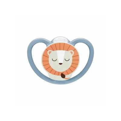 NUK Perfect Match Air Night Πιπίλα Σιλικόνης 18-36m, Lion (10177233)