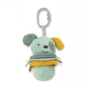 Lorelli Κρεμαστό Λούτρινο Παιχνίδι με Δόνηση Dog Green Natural (10191390009) Lorelli Κρεμαστό Λούτρινο Παιχνίδι με Δόνηση Dog Green Natural (10191390009)