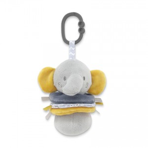 Lorelli Κρεμαστό Λούτρινο Παιχνίδι με Δόνηση Grey Elephant Natural (10191390010) Lorelli Κρεμαστό Λούτρινο Παιχνίδι με Δόνηση Grey Elephant Natural (10191390010)