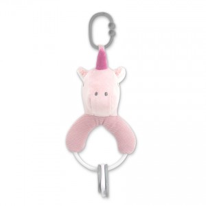 Lorelli Κρεμαστή Λούτρινη Κουδουνίστρα Unicorn Pink Natural (10191400007) Lorelli Κρεμαστή Λούτρινη Κουδουνίστρα Unicorn Pink Natural (10191400007)