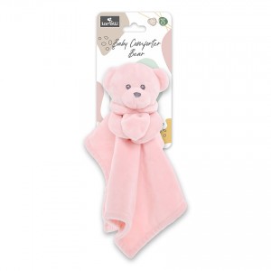 Lorelli Πανάκι Παρηγοριάς Bear Pink Natural (10191610002) Lorelli Πανάκι Παρηγοριάς Bear Pink Natural (10191610002)