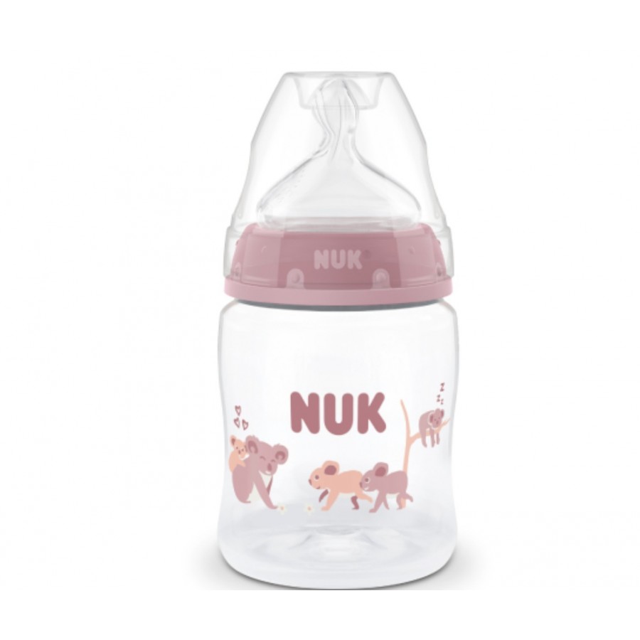 Nuk Πλαστικό Μπιμπερό First Choice Κατά των Κολικών με Θηλή Σιλικόνης για 0+ μηνών 150ml koala (10215416)