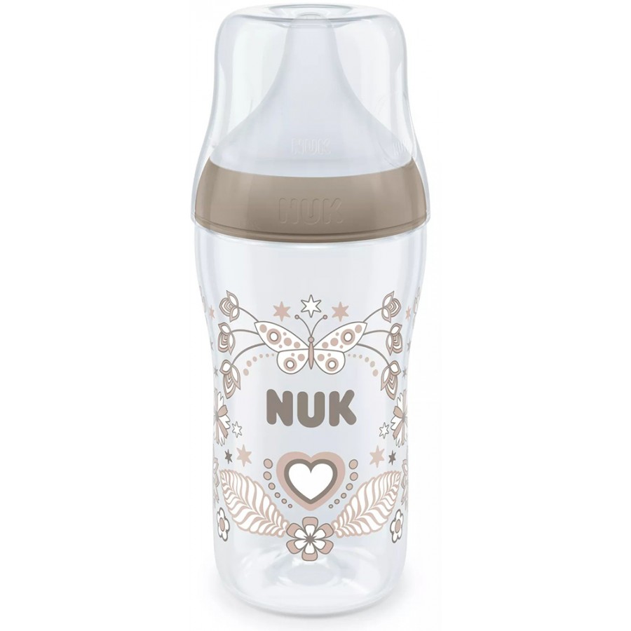 Nuk Μπιμπερό Πλαστικό 260ml Perfect Match με μαλακή θηλή σιλικόνης 3m+ Heart (10216014) Nuk Μπιμπερό Πλαστικό 260ml Perfect Match με μαλακή θηλή σιλικόνης 3m+ Heart (10216014)