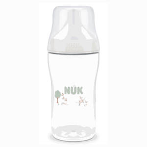 Nuk Μπιμπερό Πλαστικό 260ml Perfect Match με θηλή 3m+ Sheep (10216326)