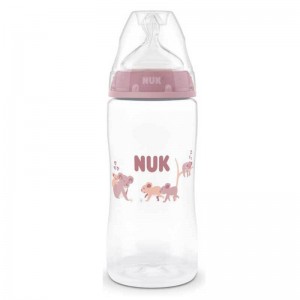 Nuk First Choice Πλαστικό Μπιμπερό 3+m, Koala 300ml (10216343)