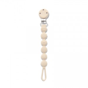 Lorelli Κλιπ πιπίλας από Σιλικόνη Natural Beige (10220800005)