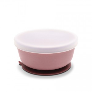 Lorelli Μπολ Φαγητού Σιλικόνης με καπάκι & βεντούζα Natural Deep Pink (10230640002) Lorelli Μπολ Φαγητού Σιλικόνης με καπάκι & βεντούζα Natural Deep Pink (10230640002)