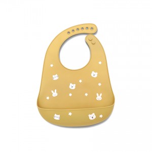 Lorelli Αδιάβροχη Σαλιάρα Σιλικόνης Ochre (10230670001)