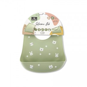 Lorelli Αδιάβροχη Σαλιάρα Σιλικόνης Fresh green (10230670004)