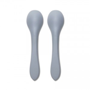 Lorelli Σετ Κουτάλια Σιλικόνης 2Τμχ. Natural Grey (10230690003)