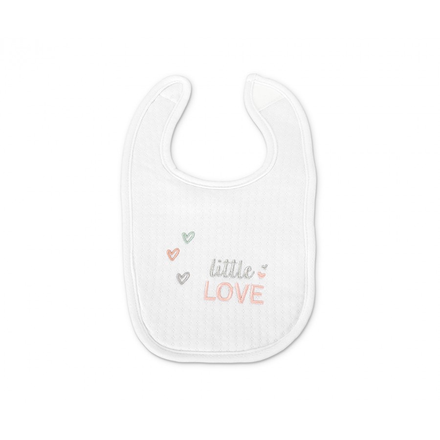 Lorelli Σαλιάρα Βρεφική Σετ 3τμχ. Velcro Girl Pink (10260290003)