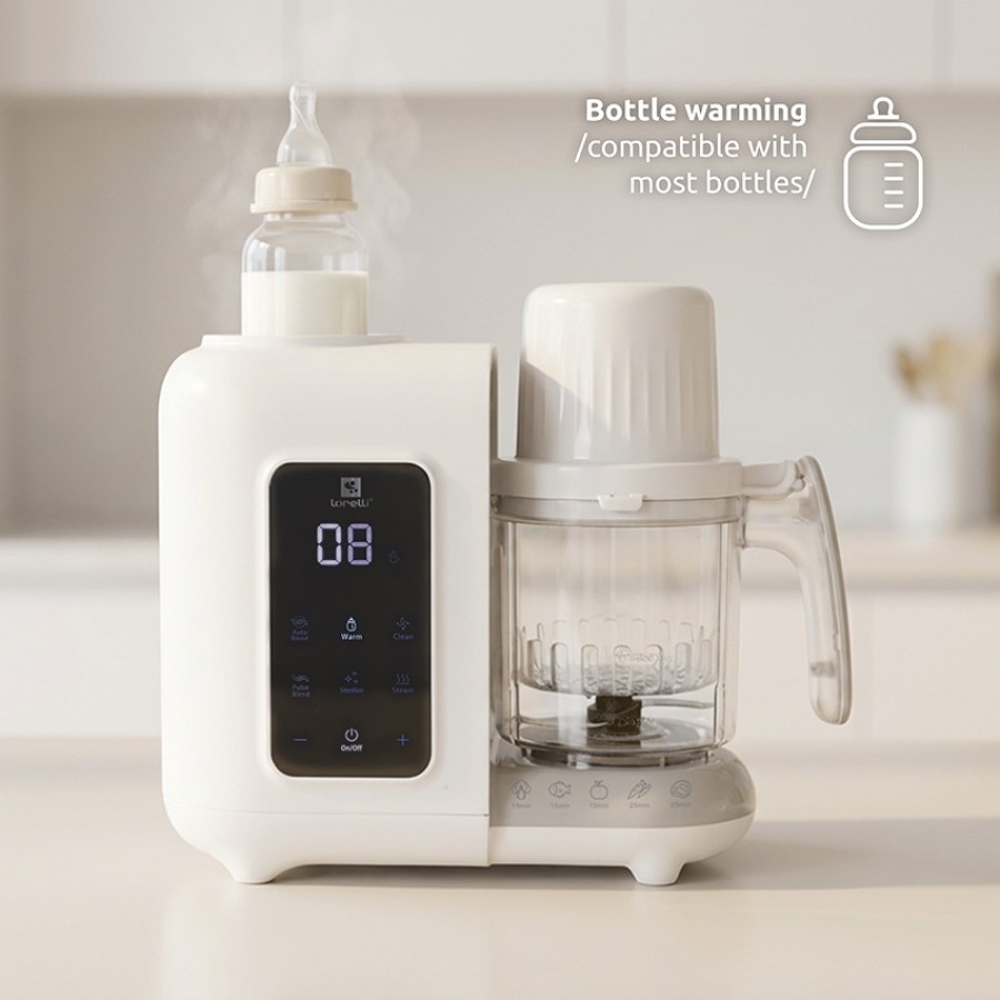 Lorelli Ατμομάγειρας/ Μπλέντερ 7 Σε 1 Healthy Baby Chef 220V White (1028027)