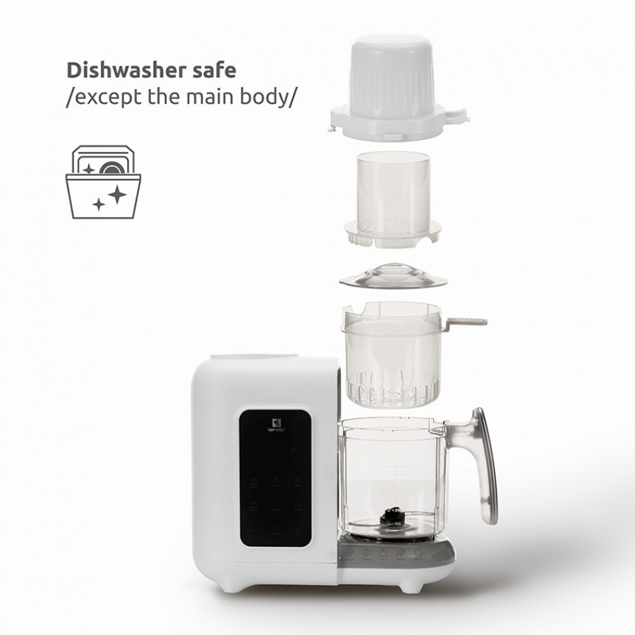 Lorelli Ατμομάγειρας/ Μπλέντερ 7 Σε 1 Healthy Baby Chef 220V White (1028027)