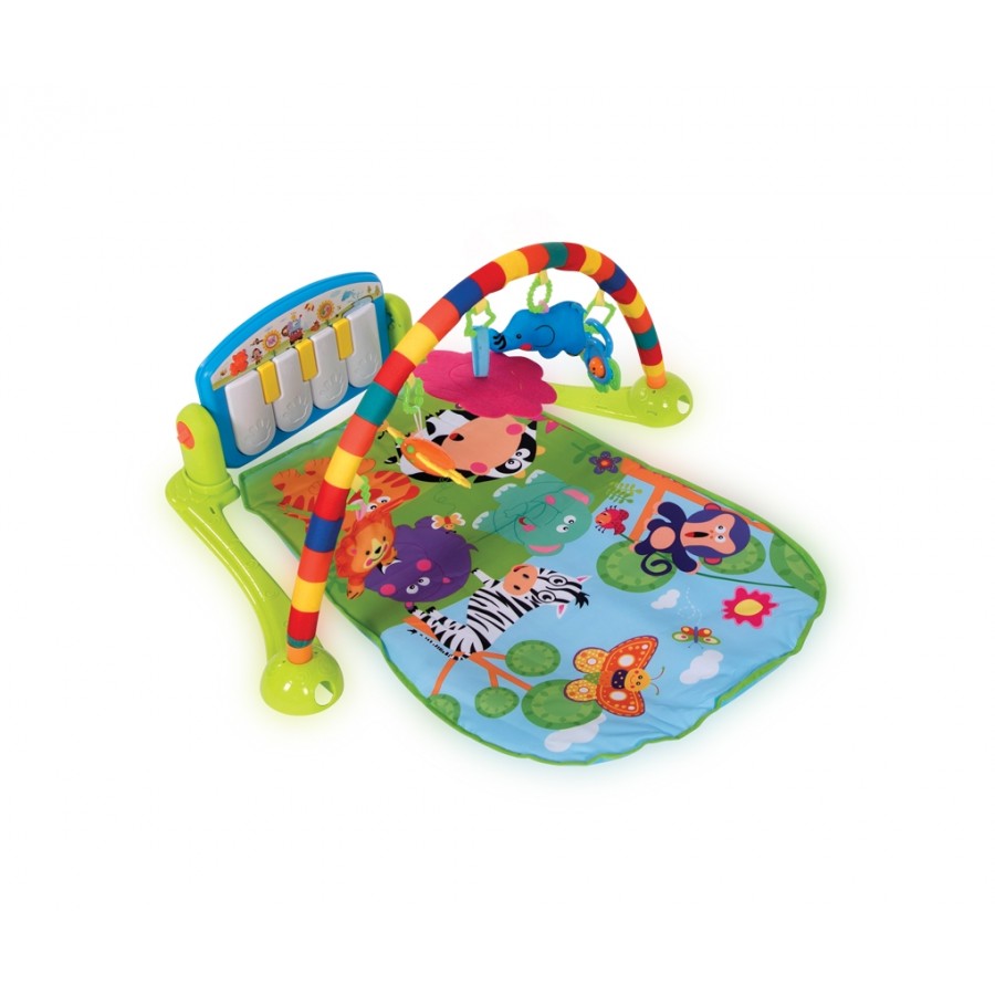 Lorelli Γυμναστήριο - Χαλάκι Δραστηριοτήτων 77x52cm Piano Blue (10300260001)