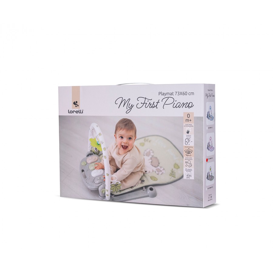 Lorelli Γυμναστήριο - Χαλάκι Δραστηριοτήτων My First Piano 73x60 Blue (10300470001)