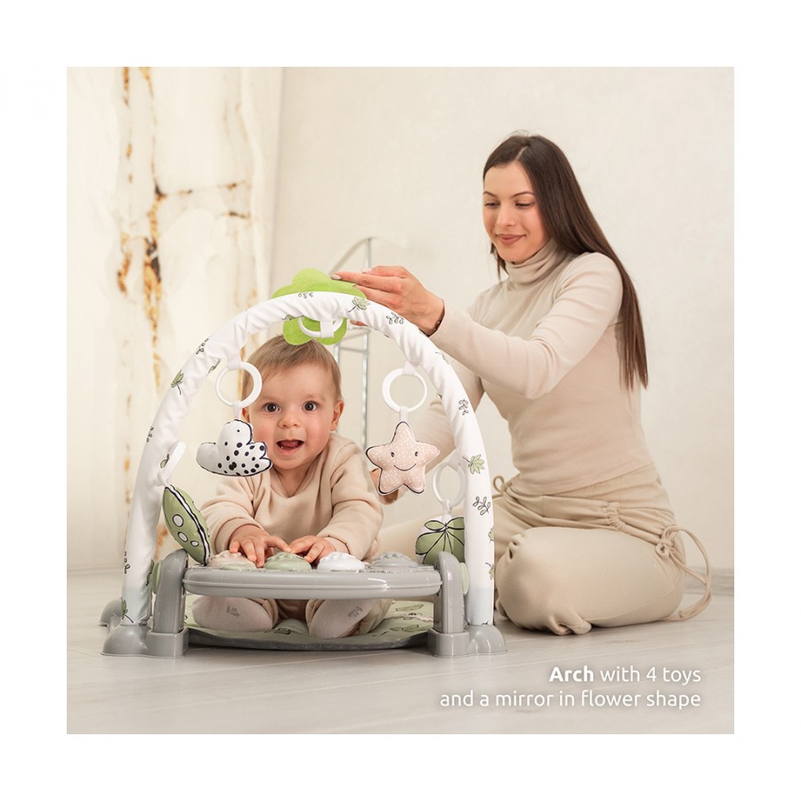 Lorelli Γυμναστήριο - Χαλάκι Δραστηριοτήτων My First Piano 73x60 Blue (10300470001)