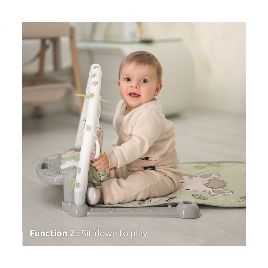 Lorelli Γυμναστήριο - Χαλάκι Δραστηριοτήτων My First Piano 73x60 Blue (10300470001)