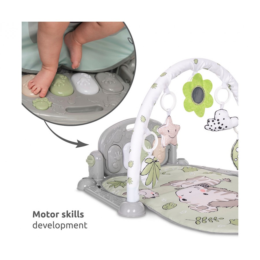 Lorelli Γυμναστήριο - Χαλάκι Δραστηριοτήτων My First Piano 73x60 Blue (10300470001)