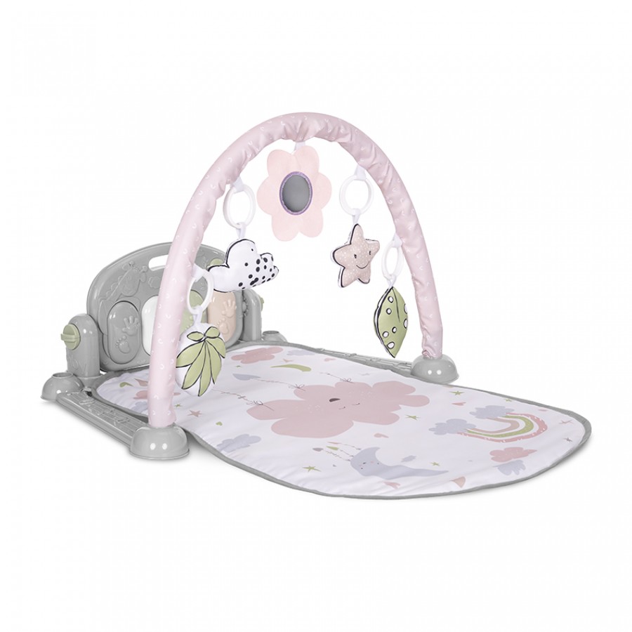 Lorelli Γυμναστήριο - Χαλάκι Δραστηριοτήτων My First Piano 73x60 Pink (10300470002)