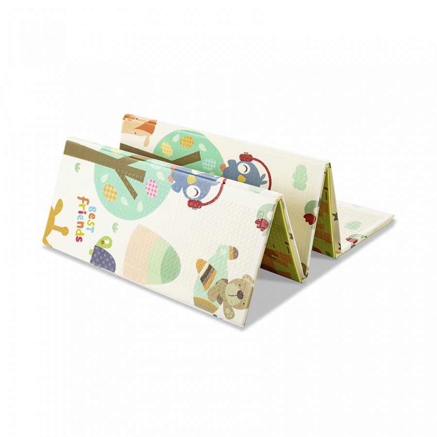 Lorelli Παιδικό Αναδιπλούμενο Θερμικό Χαλάκι Παιχνιδιών Διπλής Όψεως 180x200 Best Friends & Stars (10300490003)