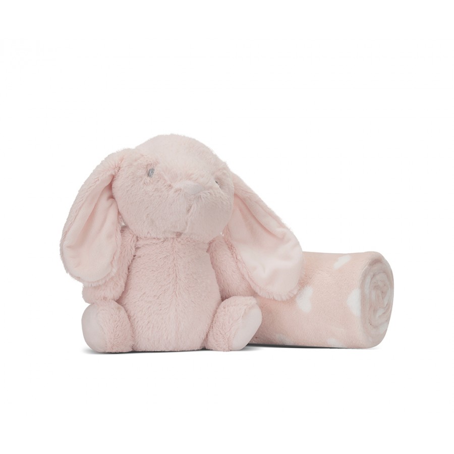 Lorelli Σετ Δώρου Κουβέρτα Αγκαλιάς 90/75cm Ροζ Με Κουνελάκι (10340182502) Lorelli Σετ Δώρου Κουβέρτα Αγκαλιάς 90/75cm Ροζ Με Κουνελάκι (10340182502)