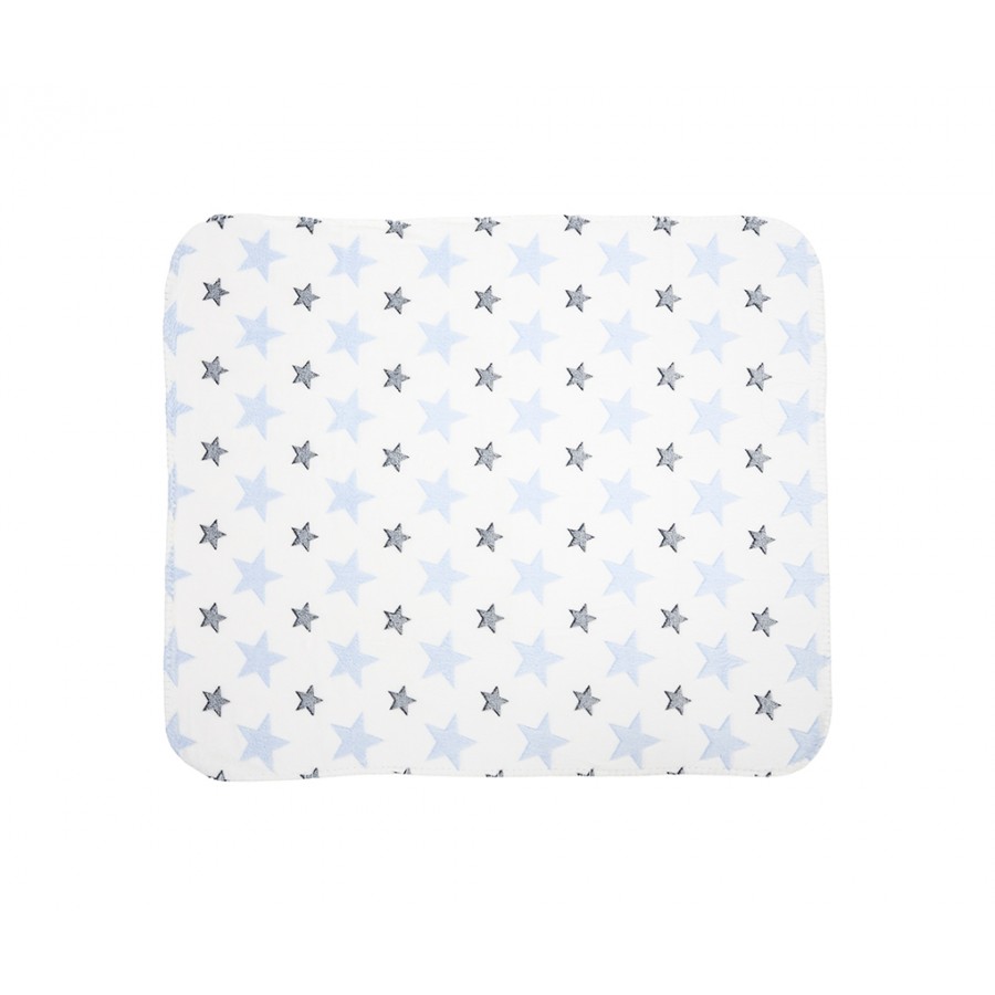 Lorelli Σετ Δώρου Κουβέρτα Αγκαλιάς 90/75cm Poffy Duo Με Μαξιλαράκι Blue Teddy Bear (10340202501)