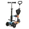 Lorelli Bertoni Scooter Draxter Plus Red Flame Με χειρολαβή Γονέα (10390140018)