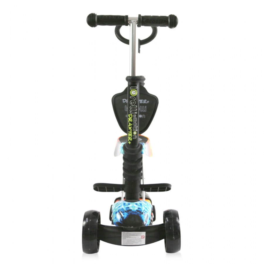 Lorelli Bertoni Scooter Draxter Plus Red Flame Με χειρολαβή Γονέα (10390140018)