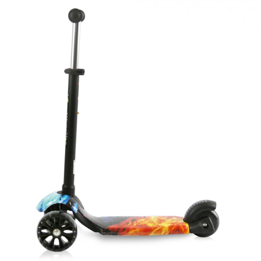 Lorelli Bertoni Scooter Draxter Plus Red Flame Με χειρολαβή Γονέα (10390140018)
