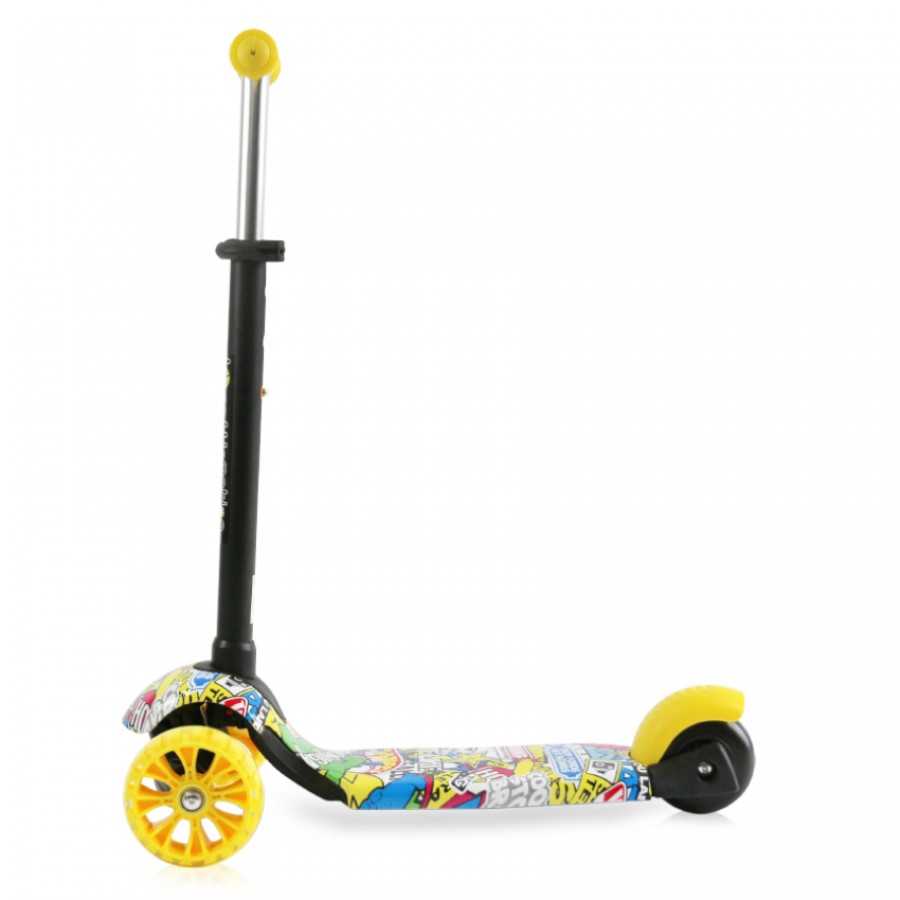 Lorelli Bertoni Scooter Draxter Plus Graffiti Smile Με χειρολαβή Γονέα (10390140019)