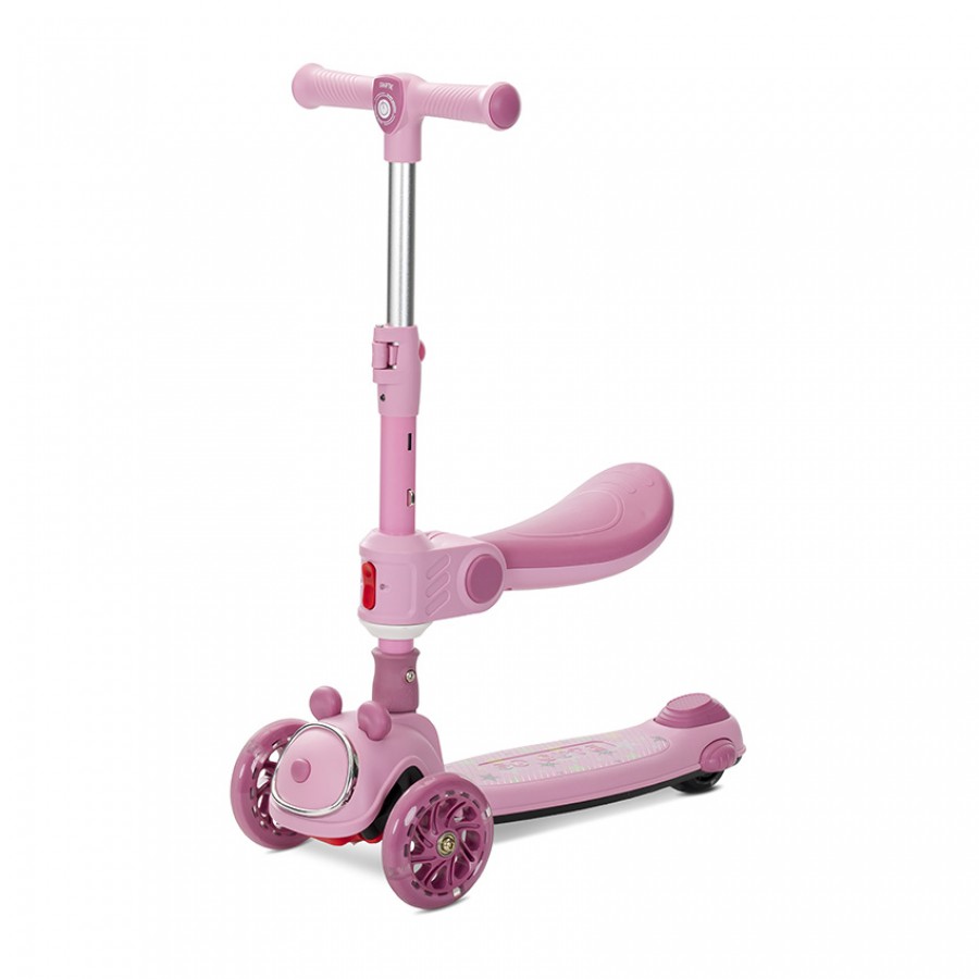 Lorelli Πατίνι Αναδιπλούμενο Με Φως & Μουσική Swiftie Pink (10390220003)