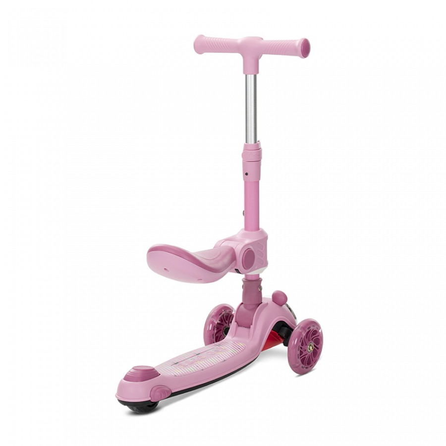 Lorelli Πατίνι Αναδιπλούμενο Με Φως & Μουσική Swiftie Pink (10390220003)