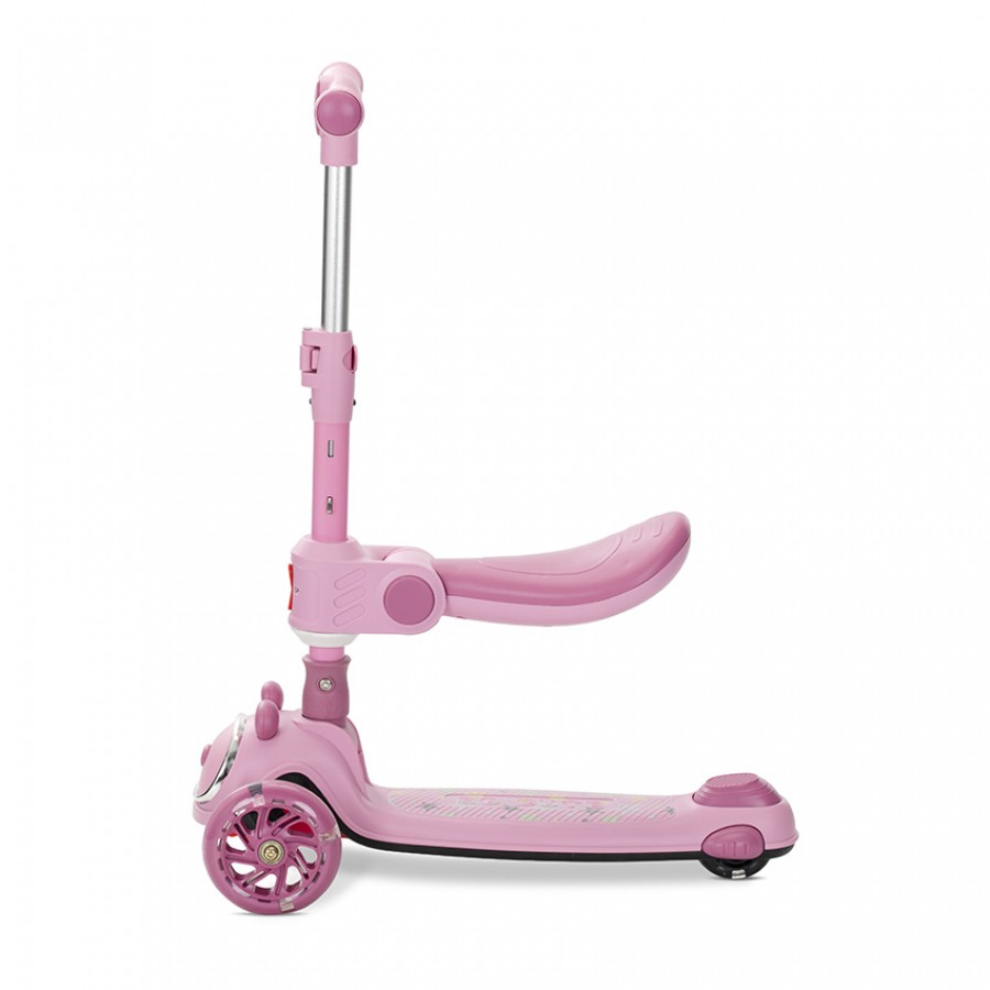Lorelli Πατίνι Αναδιπλούμενο Με Φως & Μουσική Swiftie Pink (10390220003)