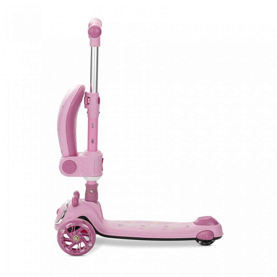 Lorelli Πατίνι Αναδιπλούμενο Με Φως & Μουσική Swiftie Pink (10390220003)