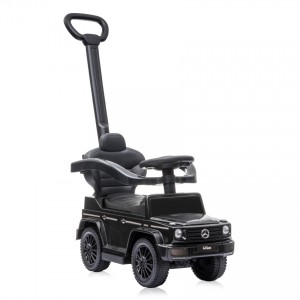 Lorelli Bertoni Ποδοκίνητο Αυτοκινητάκι με Χειρολαβή Mercedes-Benz G350d Black (10400090007)