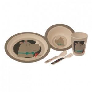 Gamberittos Σετ Φαγητού Ρινόκερος 5 τμχ. (10628) Gamberittos Σετ Φαγητού Ρινόκερος 5 τμχ. (10628)