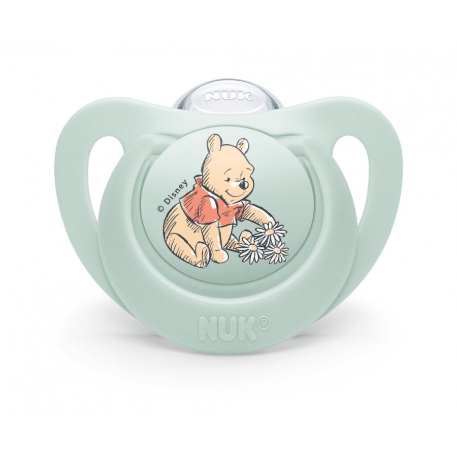 Nuk Πιπίλα Σιλικόνης για 6-18 μηνών Star Disney Winnie The Pooh (10736939)