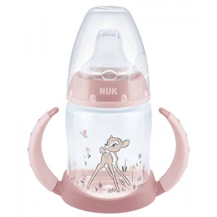 Nuk Εκπαιδευτικό Μπιμπερό με Λαβές First Choice 6m+ Bambi 150ml (10743313)