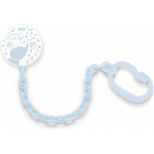 Nuk Αλυσίδα Πιπίλας με Κρίκο Ελεφαντάκι σιέλ (10750590) Nuk Αλυσίδα Πιπίλας με Κρίκο Ελεφαντάκι σιέλ (10750590)