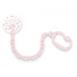 Nuk Αλυσίδα Πιπίλας με Κρίκο Λαγουδάκι Ρόζ (10750591) Nuk Αλυσίδα Πιπίλας με Κρίκο Λαγουδάκι Ρόζ (10750591)