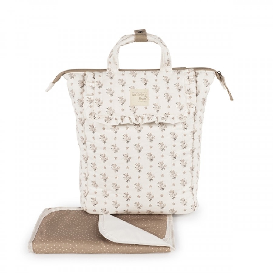 Walking Mum Τσάντα Αλλαξιέρα Backpack Botton Flowers (1120800471)