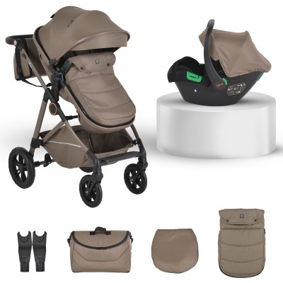 Moni Καρότσι 3in1 Lara Beige (3801005100569)