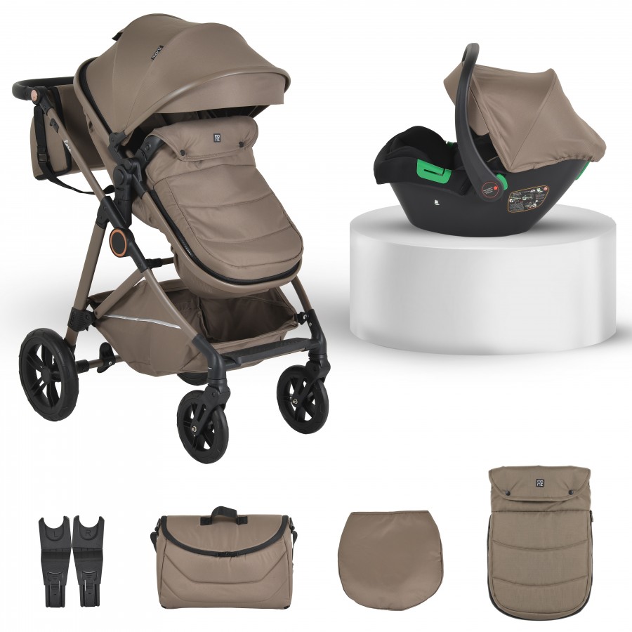 Moni Καρότσι 3in1 Lara Beige (3801005100569) Moni Καρότσι 3in1 Lara Beige (3801005100569)
