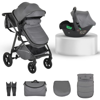 Moni Καρότσι 3in1 Lara Grey (3801005100576)