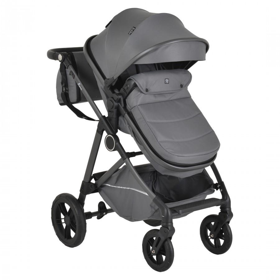 Moni Καρότσι 3in1 Lara Grey (3801005100576) Moni Καρότσι 3in1 Lara Grey (3801005100576)